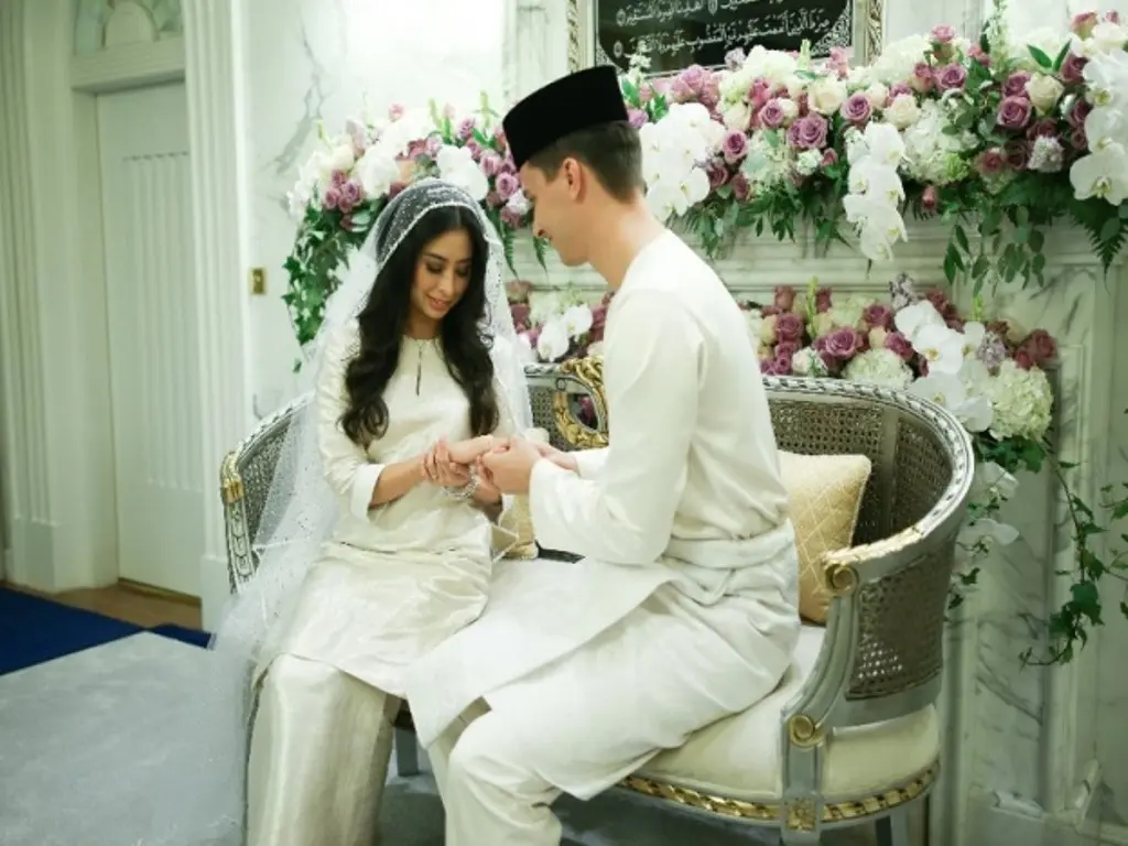 Putri Raja Johor menikah dengan pebisnis asal Belanda, kekasihnya selama 3 tahun belakangan ini. (Foto: sinarharian.com/Royal Press Office)