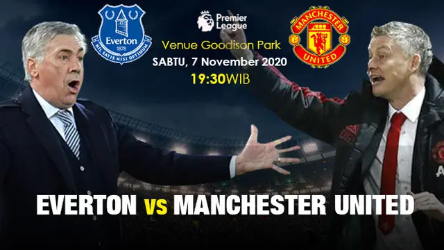 Prediksi Everton Vs Manchester United