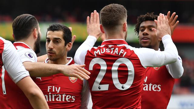 Arsenal Menang Telak Atas Watford