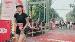 Sheryl Sheinafia baru saja ikut dalam ajang lari marathon 10K. Melalui akun Instagram, wanita 27 tahun ini pun membagikan momen saat ikut dalam lari marathon tersebut. (Liputan6.com/IG/@sherylsheinafia)