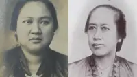 Dewi Sartika (kiri) dan Lasminingrat (kanan), pendiri dan pionir Sakola Kautamaan Istri. (Sumber: Dinas Kebudayaan Daerah Istimewa Yogyakarta)