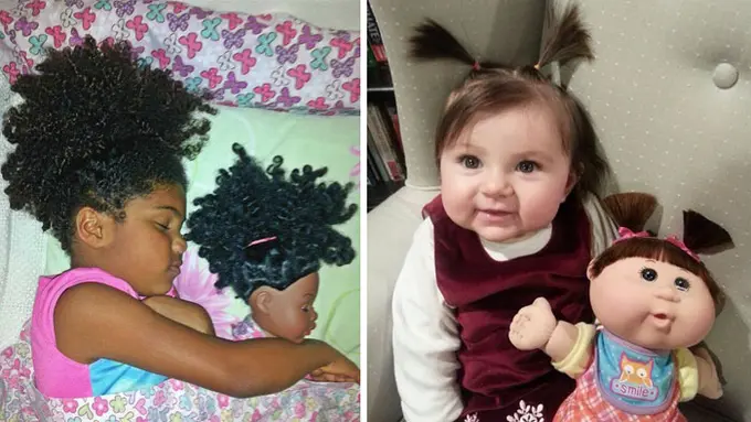 Gokil! 20 Bocah Ini Mirip Banget Sama Boneka Mainannya