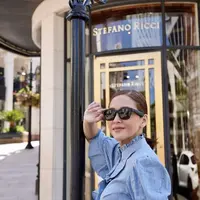 Tampilan Kece Maia Estianty saat Liburan di Amerika Serikat