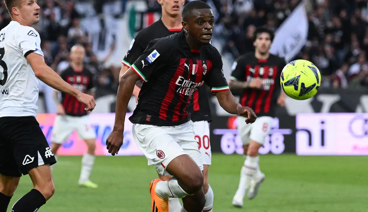 Adapun Spezia berada di peringkat ke-18 dengan 30 poin. (AFP/Vincenzo Pinto)
