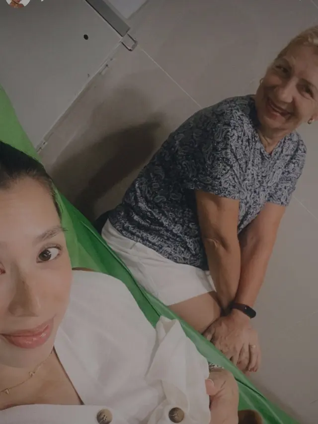 Jennifer Bachdim melahiran anak keempatnya. (Foto: Instagram Stories/jenniferbachdim)