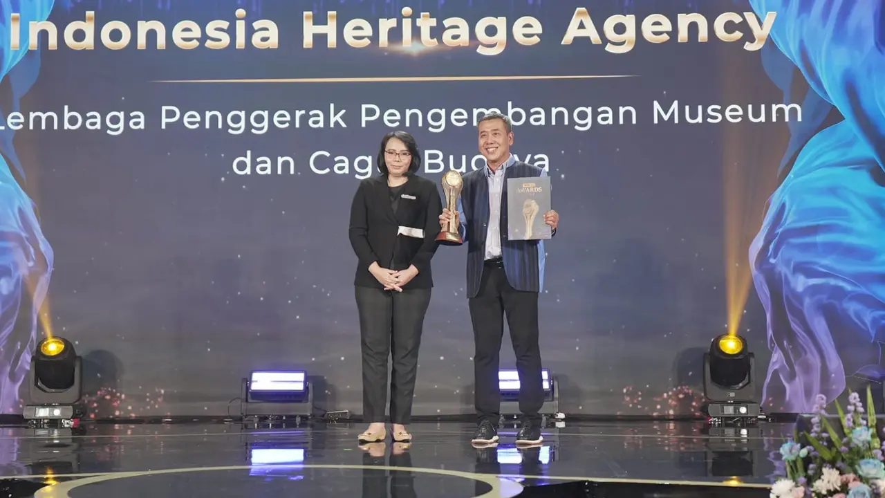 Indonesian Heritage Agency (IHA) di bawah naungan Kementerian Pendidikan, Kebudayaan, Riset dan Teknologi (Kemendikbudristek) berhasil mendapatkan penghargaan.