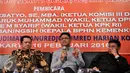 Wakil Ketua KPK RI, Laode Syarif (tengah) saat menjadi pembicara diskusi Publik di MMD Institute, Jakarta, Selasa (16/2/2016). Diskusi ini bertajuk "Menuju Upaya Penguatan KPK".(Liputan6.com/Johan Tallo)