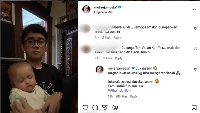 4 Artis yang Adopsi Bayi Perempuan, Terbaru Mulan Jameela
