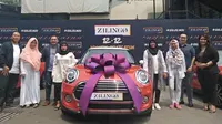 Para pemenang hadiah mini cooper Zilingo (dok. Liputan6.com/ Adinda Kurnia)