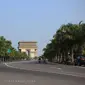 Monumen Simpang Lima Gumul, Kediri, Jawa Timur. (fuzyraksa/Instagram)