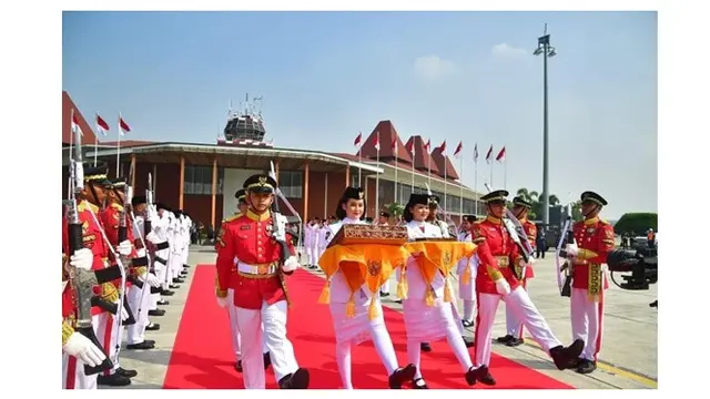 6 Potret Kirab Bendera Merah Putih dari Monas ke IKN, Pertama dalam Sejarah