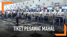 Kunjungan anggota DPD RI ke Bandara Kuala Namu menemukan fakta puluhan penerbangan batal berangkat karena alasan tiket mahal.