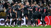 Manchester City berhasil meraih kemenangan 3-1 atas Copenhagen pada laga leg pertama 16 besar Liga Champions di Parken Stadium, Copenhagen, Rabu (14/2/2024) dini hari WIB. (AFP/Jonathan NACKSTRAND)