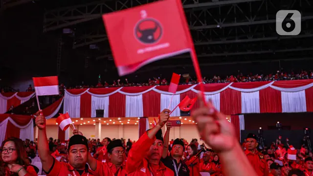 Pidato Megawati Tutup Rakernas V PDIP-ANGGA