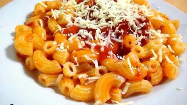 ilustrasi resep pasta ala restoran/cookpad