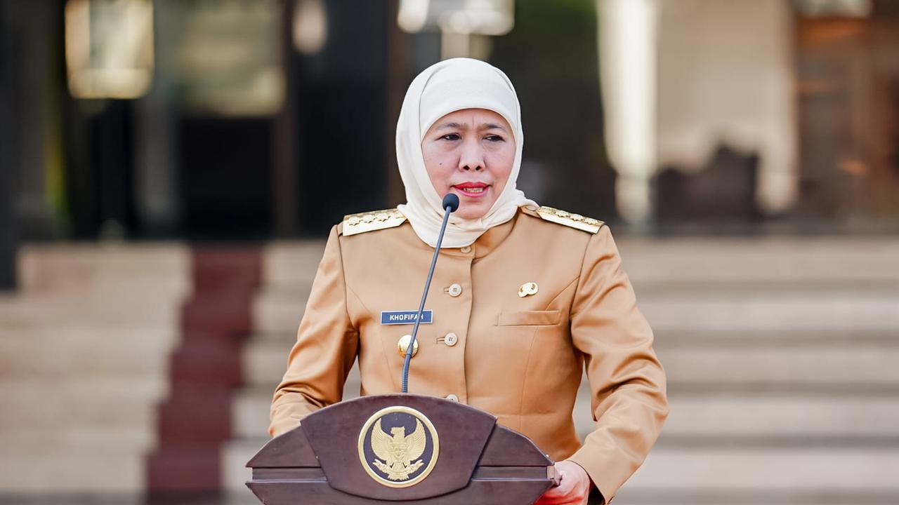 Gubernur Jawa Timur Khofifah Indar Parawansa. (Dian Kurniawan/Liputan6.com)