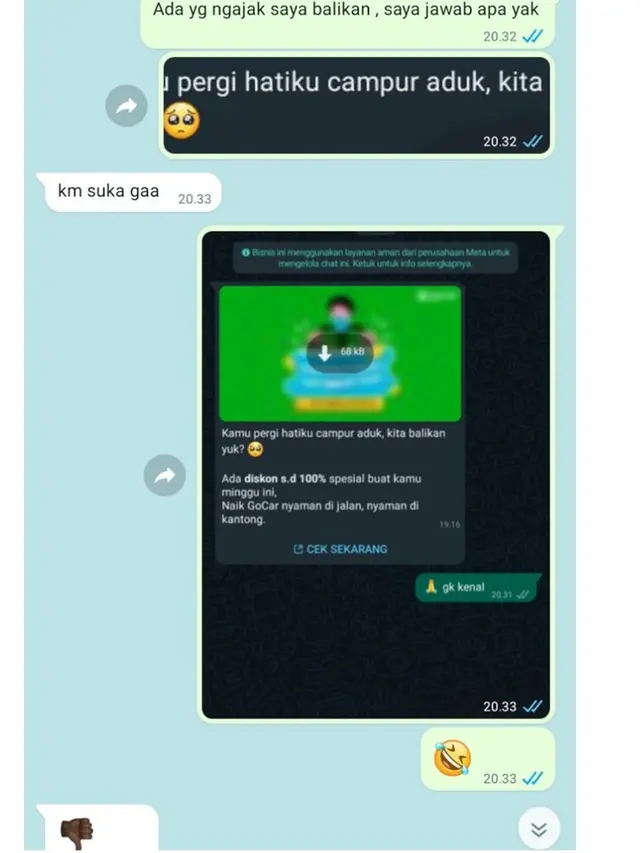 8 Chat Receh Netizen saat Dapat Pertanyaan Ini Bikin Geregetan