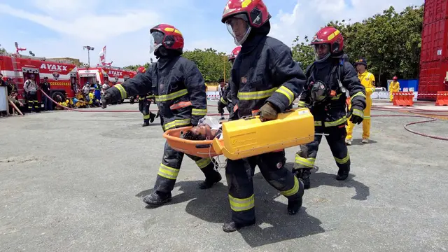 ERT Putra Perkasa Abadi Sabet Juara Umum Indonesia Fire and Rescue Challenge