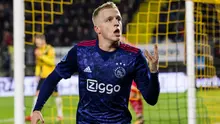 AC Milan mengirimkan pemandu bakat untuk memantau gelandang masa depan Belanda, Donny van De Beek. (doc: Ajax Daily)