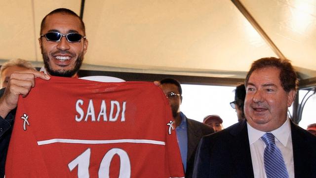 Luciano Gaucci dan Gaddafi Al-Saadi
