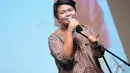 Kiki CJR saat perayaan ulang tahunnya yang ke-17 di kawasan Kuningan, Jakarta, Minggu (4/1/2015). (Liputan6.com/Panji Diksana)