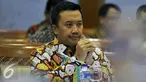 Menteri Pemuda dan Olahraga Imam Nahrawi saat mengikuti rapat kerja dengan Komisi X DPR di Kompleks Parlemen, Jakarta, Rabu (2/3). Rapat membahas Pemaparan perkembangan persiapan Asian Games XVIII Tahun 2018. (Liputan6.com/Johan Tallo)