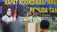 Menpora Imam Nahrawi membuka sekaligus menjadi pembicara pada Rapat Koordinasi Nasional (Rakornas) Dewan Pimpinan Nasional Pemuda Tani Himpunan Kerukunan Tani Indonesia (HKTI) di Denpasar, Bali.