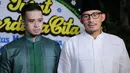 Wakil Gubernur DKI Jakarta, Sandiaga Uno ikut berduka atas wafatnya ayah Olla Ramlan, Muhammad Ramlan yang meninggal dunia pada Senin, 4 Juni 2018. (Adrian Putra/Bintang.com)