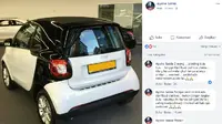 Viral Mobil Kecil Mirip Smart Fortwo Dijual, Harga Rp 25 Juta (Foto: Facebook Ayahe Satria)