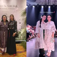 Sederet artis Tanah Air kompak kenakan wastra saat hadiri show Didiet Maulana, Puspa Senandika. Ada siapa saja?