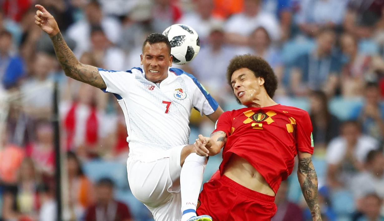 FOTO Romelu Lukaku Gemilang Belgia Bungkam Panama Pesta Bola