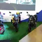 Suzuki GSX-S150 dengan pilihan warna baru. (Septian/Liputan6.com)