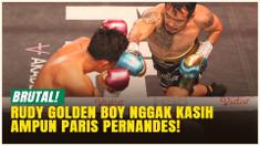 Duel Panas! Rudy Golden Boy Bungkam Paris Pernandes di Laga Bertajuk HSS Vs Baku Hantam