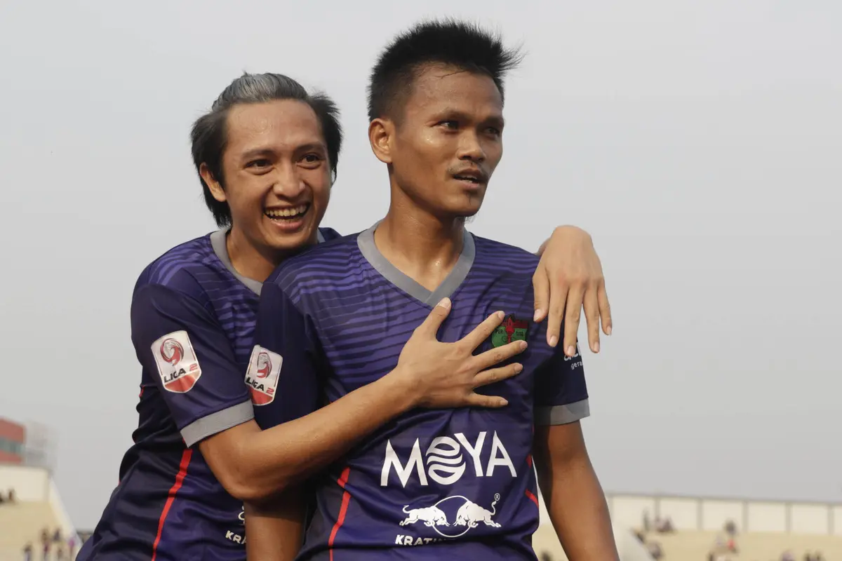 FOTO: Sirvi Arfani Cetak Hattrick, Persita Hajar Persibat