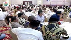 Buka puasa bersama HIPMI, Presiden Jokowi akui kagum dengan Ketua Umum HIPMI Bahlil Lahadalia.