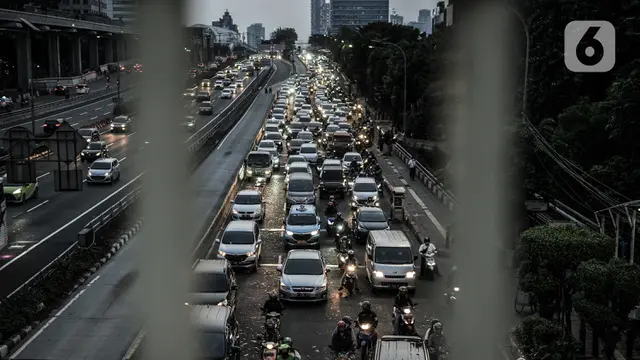 Kemacetan Tetap Terjadi saat Pemberlakuan Ganjil Genap
