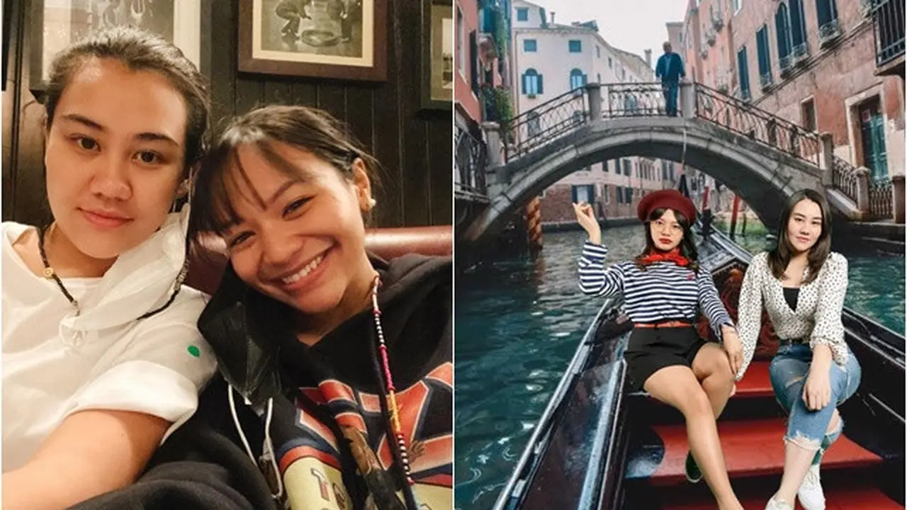 6 Potret Persahabatan Amel Carla dan Aaliyah Massaid, Friendship Goals