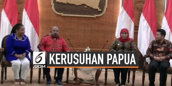 VIDEO: Gubernur Papua Datangi Kantor Gubernur Jatim, Ada Apa?
