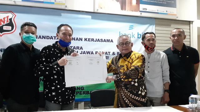 Penandatanganan Kerja Sama SSB UNI dan Bank BJB