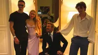 Keluarga Beckam (Instagram/@davidbeckam)