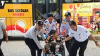 Bus sekolah gratis khusus penyandang disabilitas diluncurkan Kementerian Perhubungan DKI Jakarta. (Foto: Dishub DKI Jakarta)