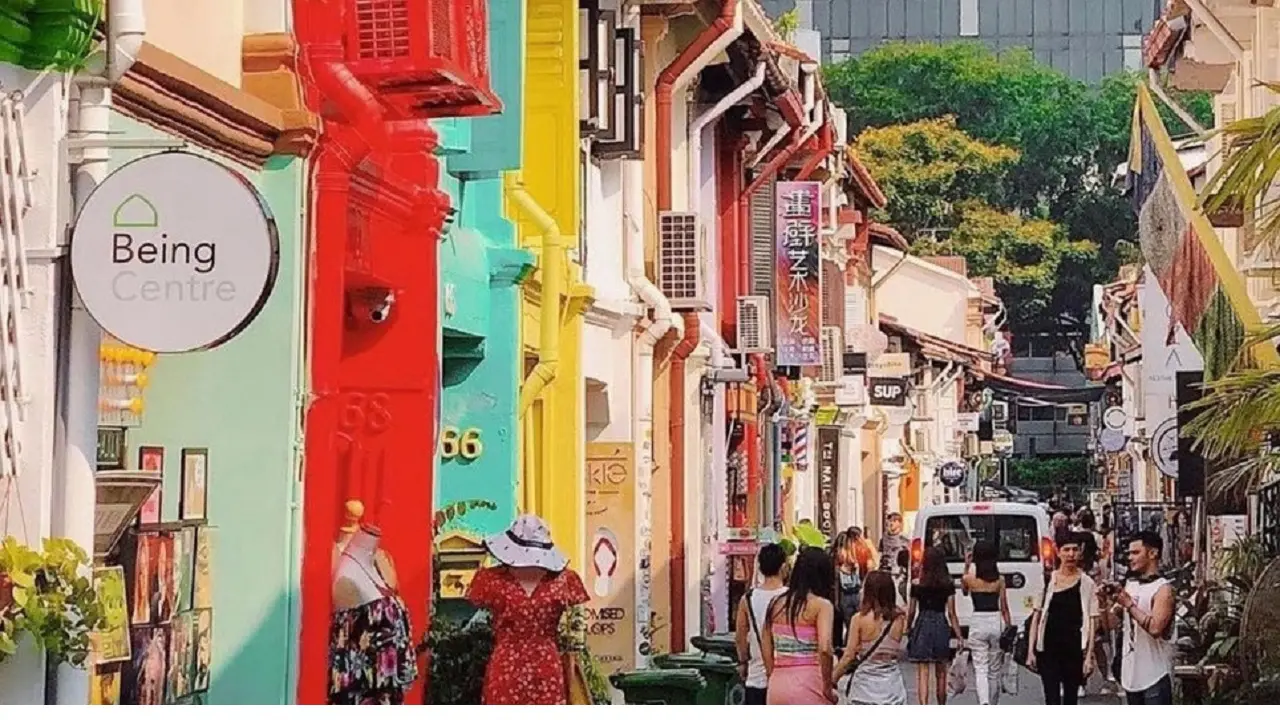 Kawasan wisata Haji Lane Singapura (IG hajilane.sg)
