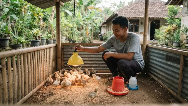 Cara Membesarkan Ayam Kampung Pedaging di Halaman Rumah