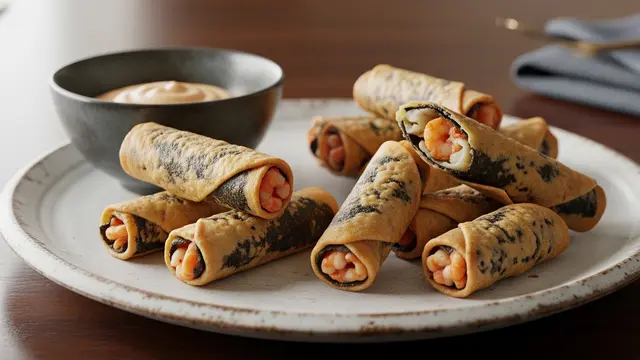 Resep Nori Udang Renyah yang Gurih untuk Camilan