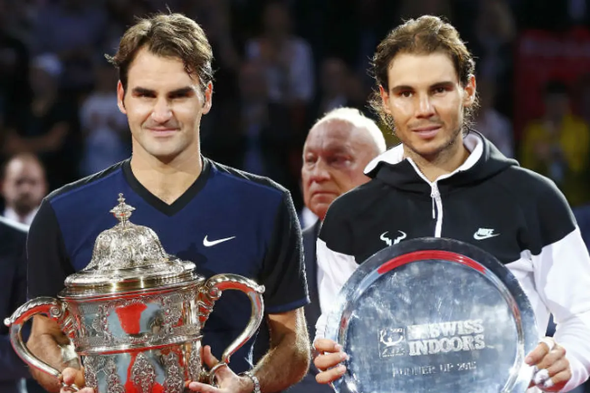Roger Federer dan Rafael Nadal