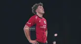 Pemain Timnas Indonesia, Ole Romeny, mengikuti sesi latihan pertama di lapangan latihan King Abdullah Sports City, Jeddah, pada Jumat (4/10/2025) malam waktu setempat. (Dok. Timnas Indonesia)