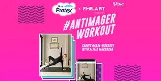 Serunya #AntiMager Workout bersama Her Protex dan Trainer Active Barn, Alitia Marsaban