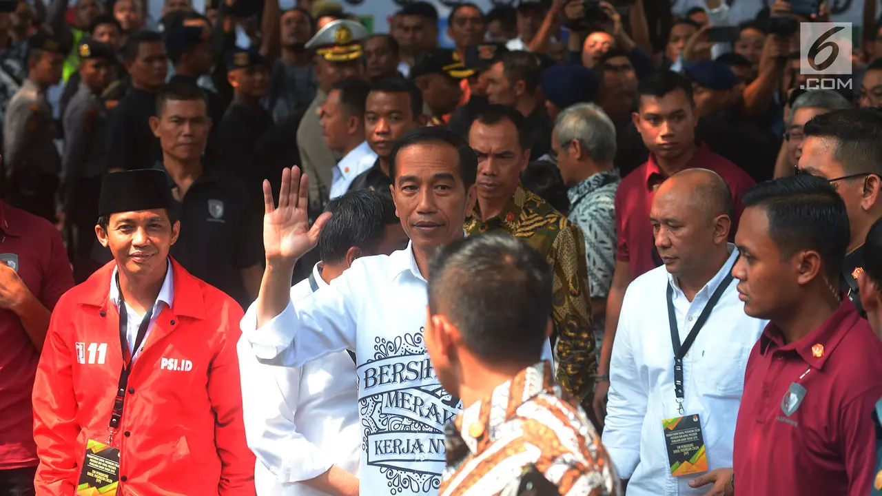 Jokowi-Ma'ruf Amin Daftar Capres-Cawapres ke KPU