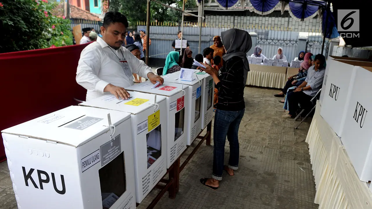 Dua TPS di Tangerang Selatan Lakukan Pencoblosan Ulang