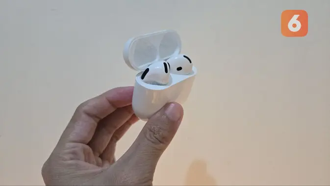 <p>Desain AirPods 4 (Liputan6.com/ Agustin Setyo Wardani)</p>
